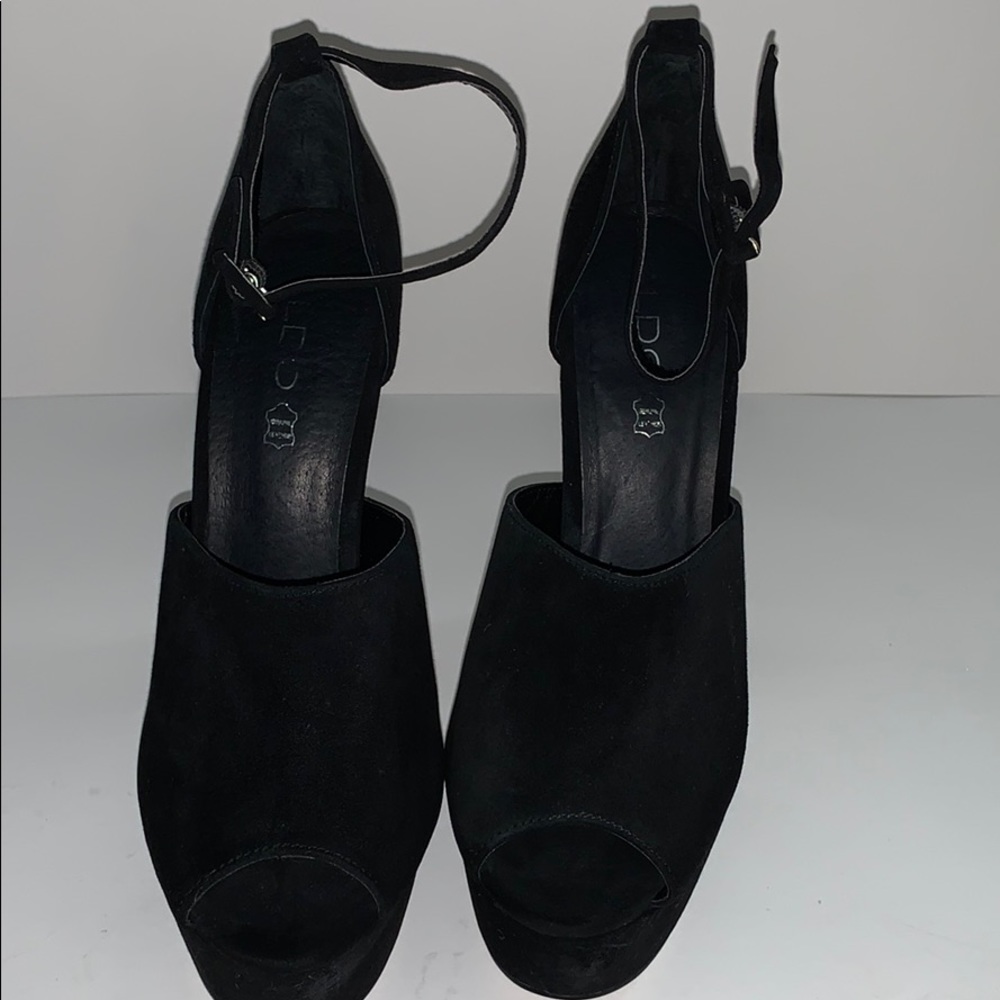 Black Aldo Platforms Never worn